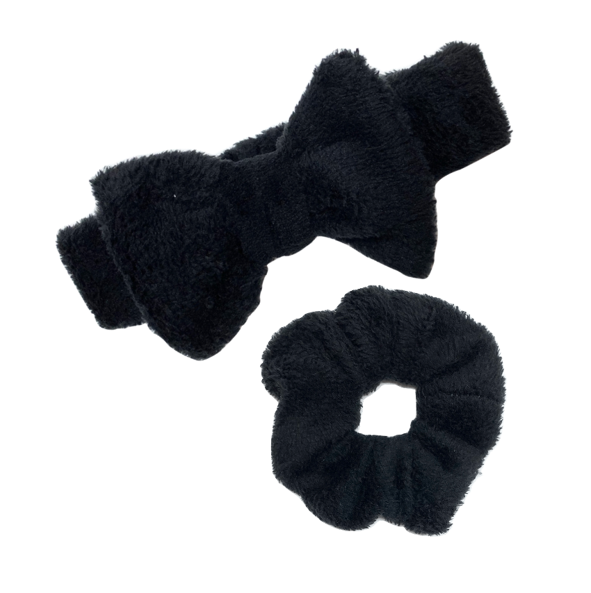 Black large fluffy bundle – LILSENTIALS